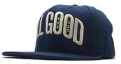 Image of NEW! 10 Deep All Good Snapback Hat Collection (Navy Blue)