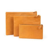 Image of Leather Zipper Pockets