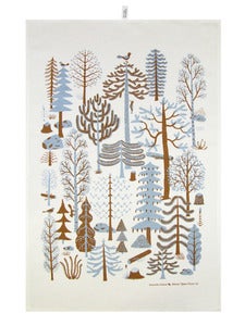 Image of Metsä Blue Kitchen Towel / Keittiöpyyhe