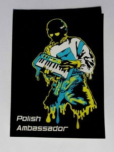 Image of Erasmo "Phantom" Black Vinyl Sticker