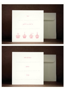 Image of Cupcakes Invites