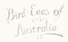 Image of BIRD EGGS OF AUSTRALIA