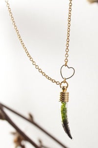 Image of Tusk Terrarium with Gold Heart