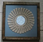 Image of 'Iesu Tirion' Lace Frame