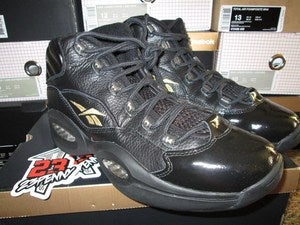 Image of Reebok Question Retro "Black/Gold" 