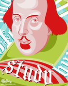 Image of 8x10" Shakespeare Says Study Poster