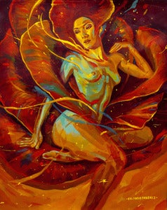 Image of "Candice a Beautiful Rose" Original Artwork 