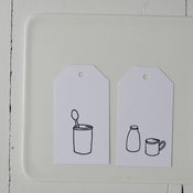 Image of Crockery tags