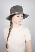 Image of Flat Top Hat - Grey