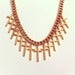 Image of Chunky chain cross necklace. 