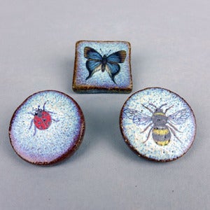 Image of Bee, Butterfly or Ladybird Brooch