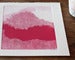 Image of gravure~ {pink} #1/8• etching~ {pink} #1/8