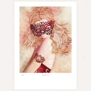 Image of 'Vénitienne' print by Ëlodie