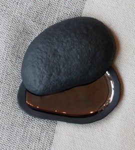 Image of Black & Silver Container
