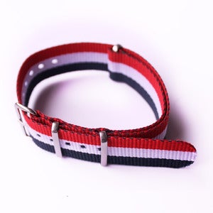 Image of Nato Strap Red/White/Blue