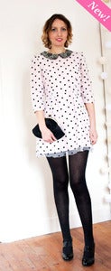 Image of Polka Dot Cécile mini dress-Pre-Order