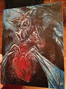 Image of SOLD Bat 8 x 10 Painting