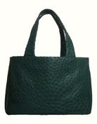 Image of Green Ostrich Tote