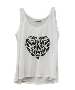 Image of FEATHER HEART TANK