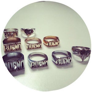 Image of SILVER CUSTOM ID RING
