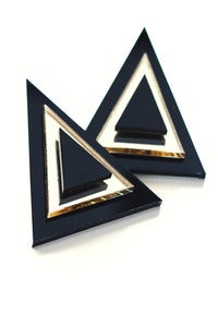 Image of Triangle earrings