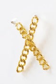 Image of chain bar earrings