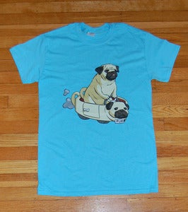 Image of Pug Car T-Shirt