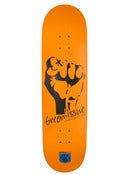 Image of GreenIssue "Fist of Fury Deck"- Fluorescent Orange/Black