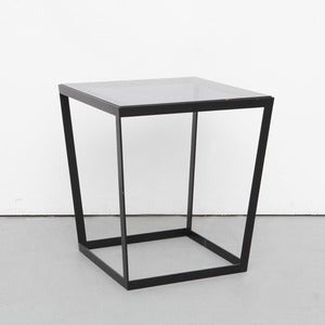 Image of Frame Side Table, Black