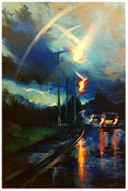 Image of 'Arc Lights' - Original painting