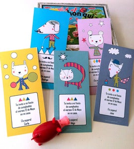 Image of Invitaciones cumple personalizadas Yeye- custom birthday invitations