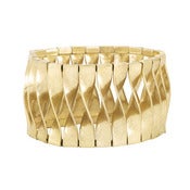 Image of Metal Twist Stretch Bracelet