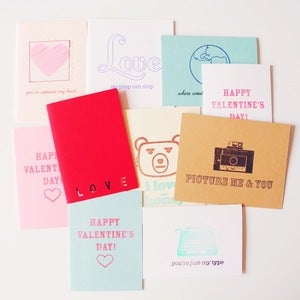 Image of Valentine cards