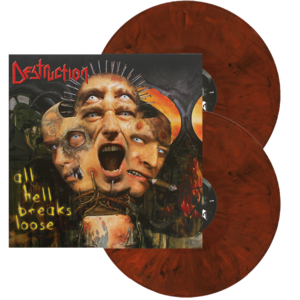 Image of Destruction - All Hell breaks Loose (Orange-Black Mixed Vinyl)