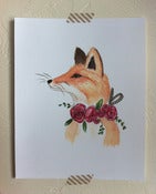 Image of floral fox