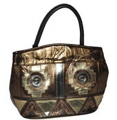 Image of Vintage Metallic Handbag