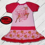 Image of **SOLD OUT** Daddy’s Lil’ Doe Twirl Dress - size 2/3