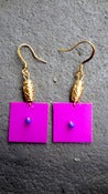 Image of Pink Thayu Earrings