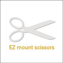 Image of EZ mount craft scissors
