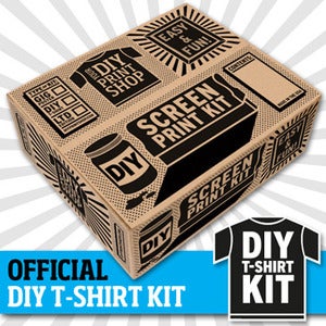Image of OFFICIAL PRINT LIBERATION DIY SCREEN PRINTING KIT (FREE SIGNED BOOK INC.)