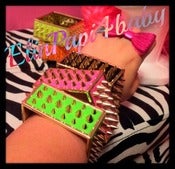 Image of ★Spike Square Bangles★ (NeonColors)
