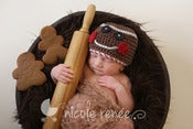 Image of Gingerbread boy or girl hat