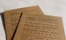Image of Letterpress Wedding Invitations // Made to order