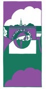 Image of 'Bath Two' 2 Colour Risograph Print