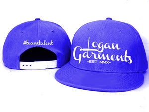 Image of Logan Garments Snapback (BLUE/WHITE)