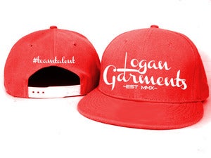 Image of Logan Garments Snapback (RED/WHITE)