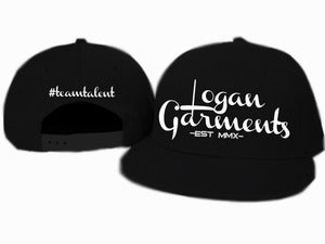 Image of Logan Garments Snapback (BLACK/WHITE) 