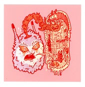 Image of "FAT CHANCE" Screenprint 10" x 10"