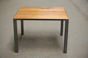 Image of Square Reclaimed End Table