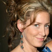 Image of Joely Fisher!!! EARRINGS in Aquamarine!